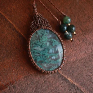 Collana Agata Muschiata